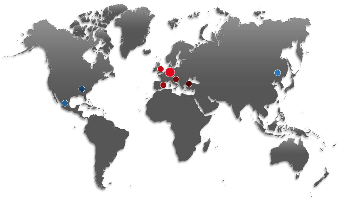 F.EE locations worldwide