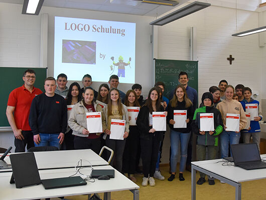 LOGO-Programmierkurs an Mittelschule Waldmünchen